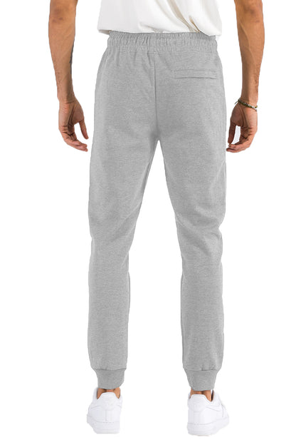 Gray Heathered Cotton Sweats Men's Clothing Lime Milo   