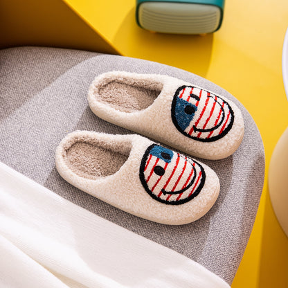 Melody Smiley Face Slippers  Trendsi   