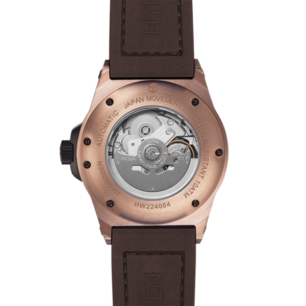 Otto Brown Rose Gold Hydrogen Watch Watches Ruby Alcestis   