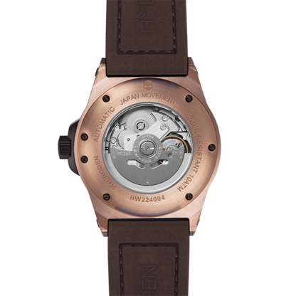 Otto Brown Rose Gold Hydrogen Watch Watches Ruby Alcestis   