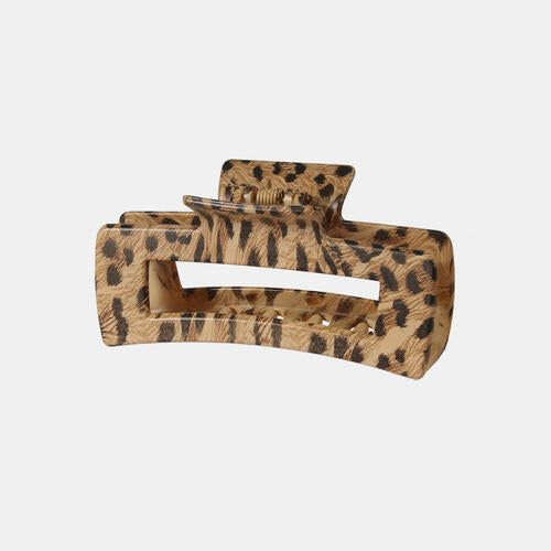 Resin Hair Claw Clip  Jassorted Camel One Size 