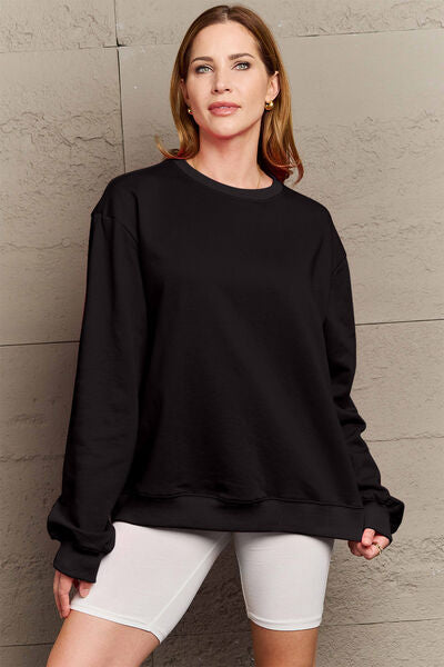 Simply Love IF I'M TOO MUCH THEN GO FIND LESS Round Neck Sweatshirt  Jassorted   