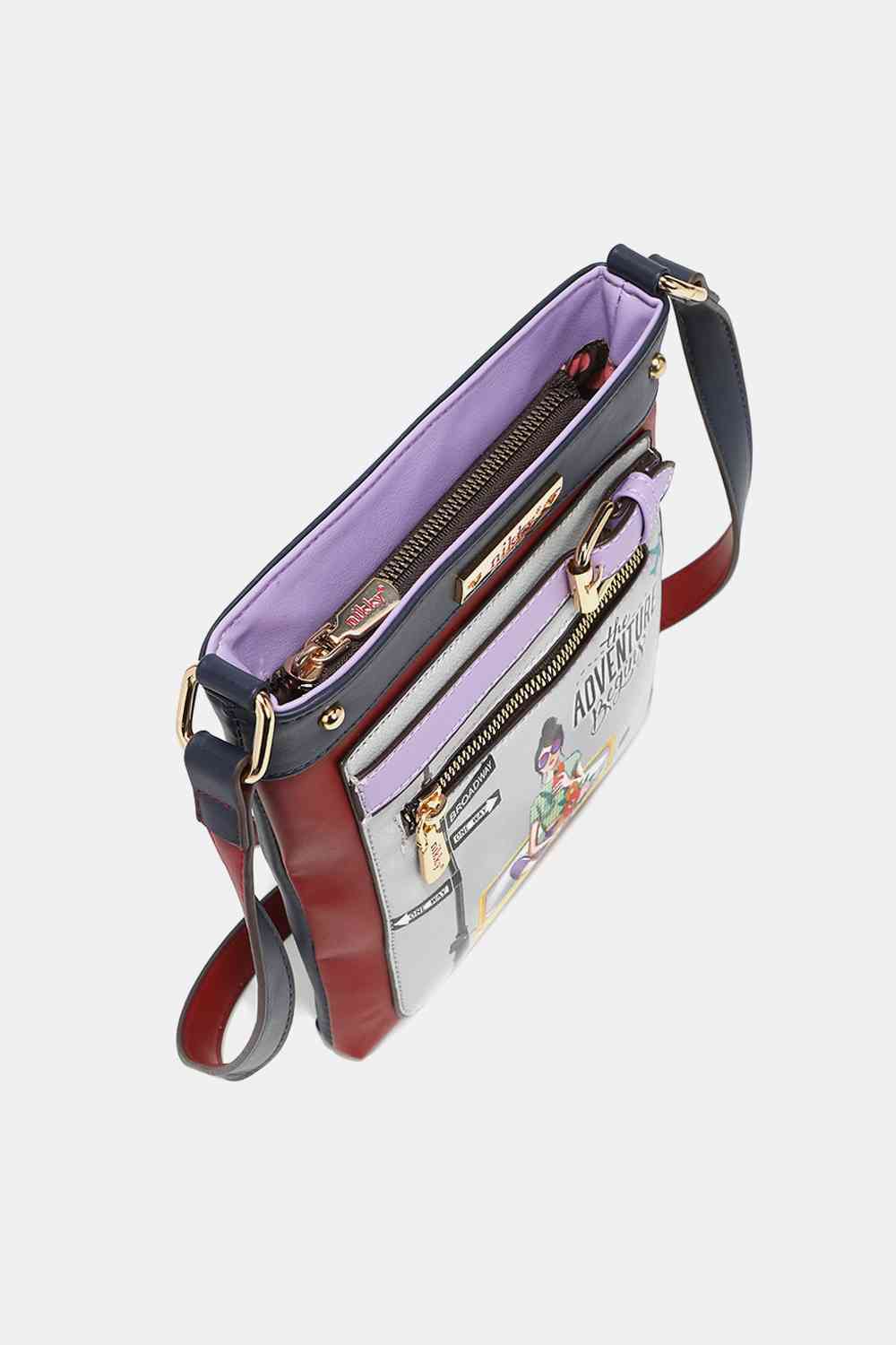 Nicole Lee USA Nikky Crossbody Bag  Jassorted   