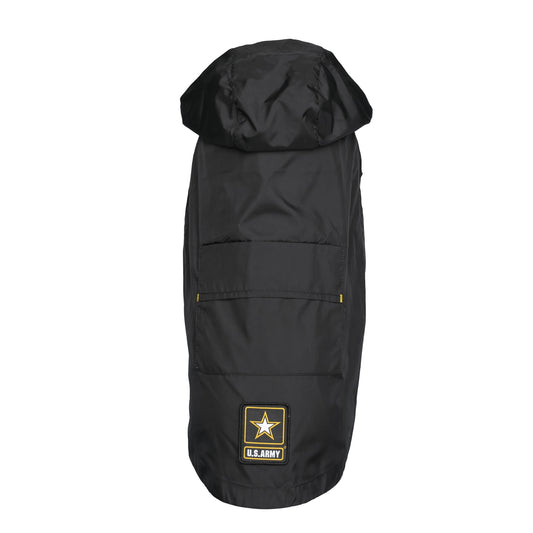 Black Packable Dog Raincoat  Jassorted   