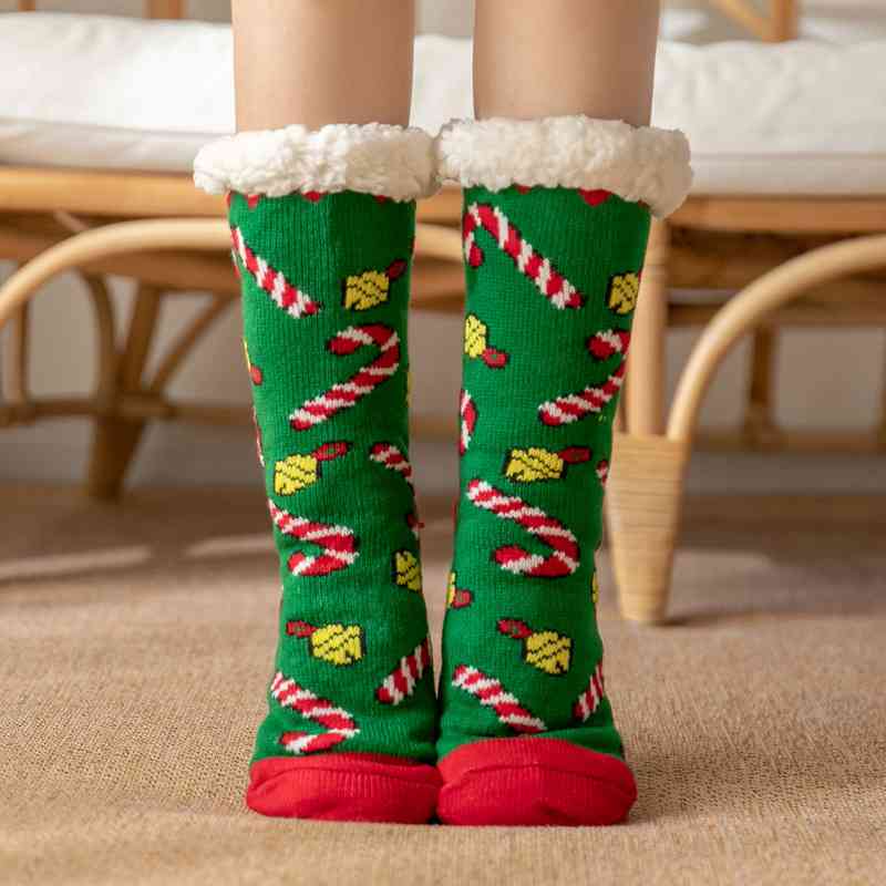 Cozy Christmas Socks  Jassorted Style C One Size 