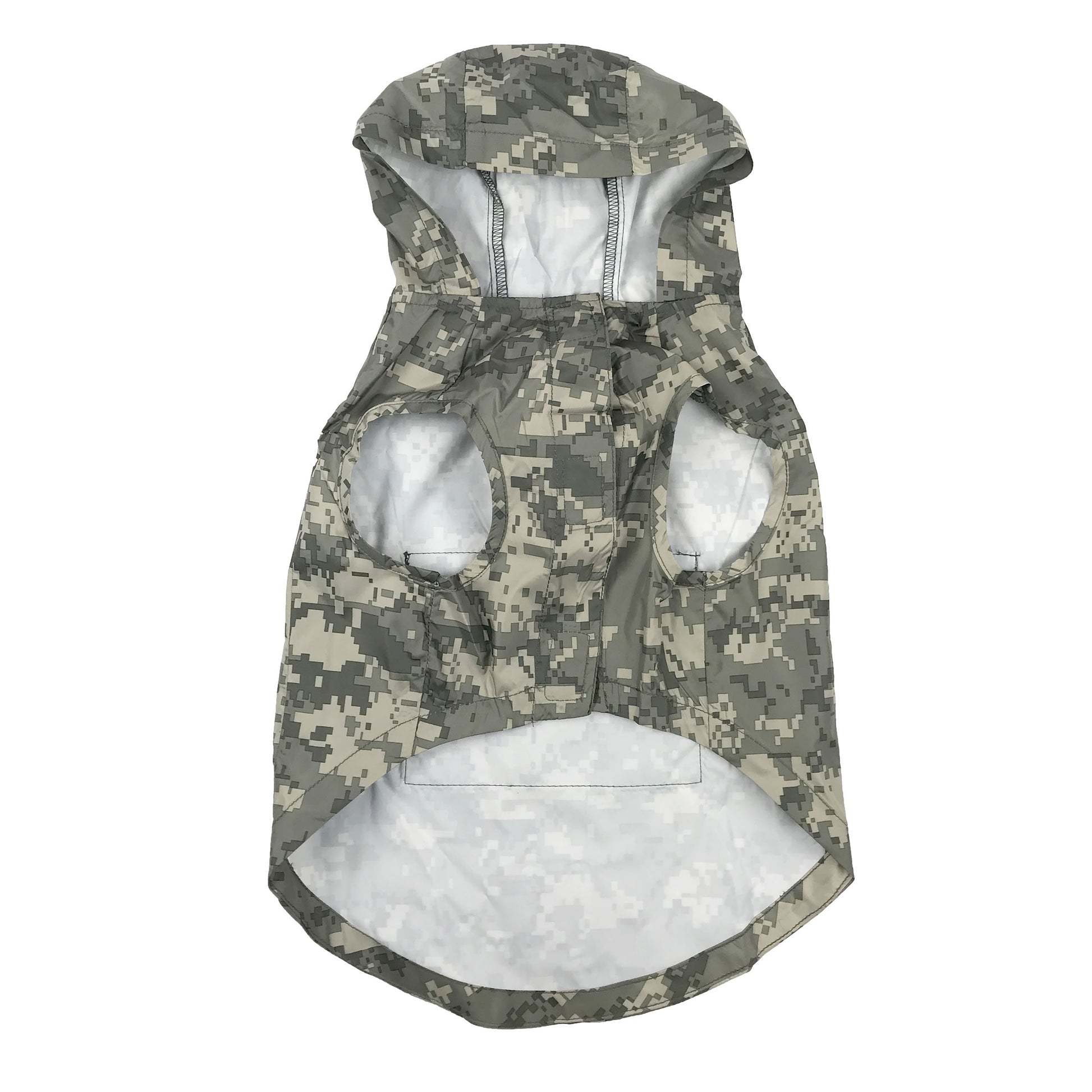 Camo Packable Dog Raincoat  Jassorted   