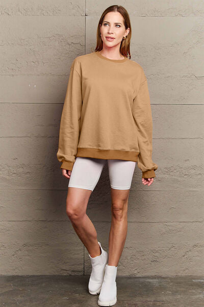 Simply Love IF I'M TOO MUCH THEN GO FIND LESS Round Neck Sweatshirt  Jassorted   