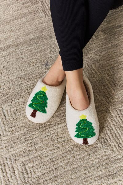 Melody Christmas Tree Cozy Slippers  Jassorted   